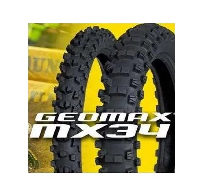 Pneu Dunlop Aro 18 Geomax MX34 Traseiro 110/100-18 64M