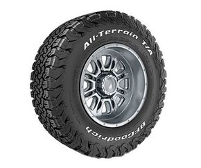 Pneu BFGoodrich Aro 18 All Terrain T/A KO2 265/65R18 Letras Brancas